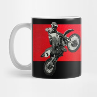 Vintage Motocross Motorcycle Mug